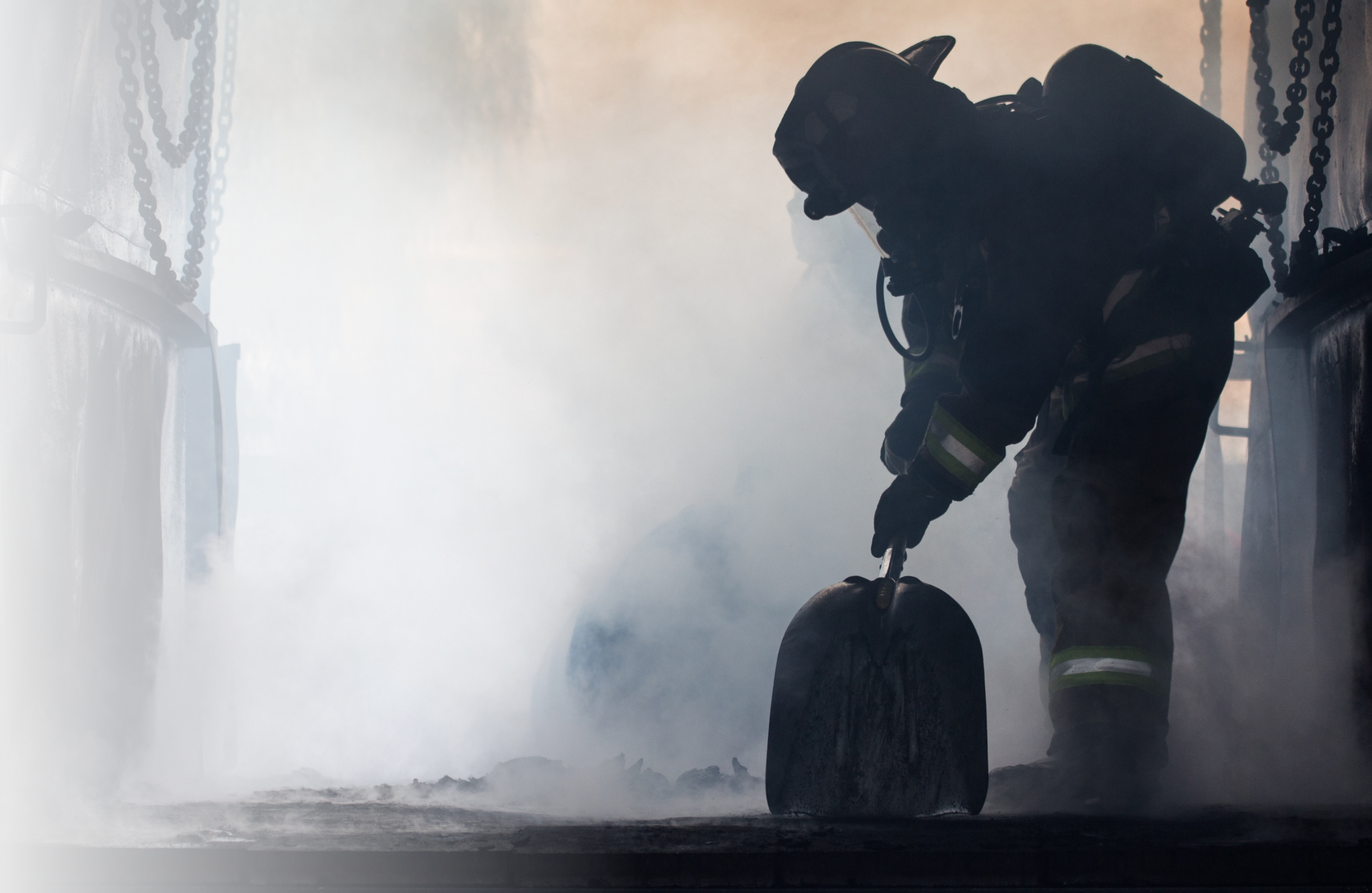 Bombero en acción - OBA